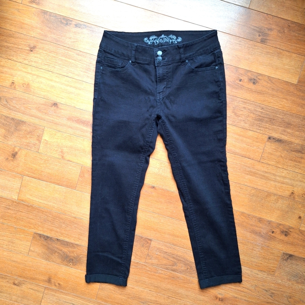 Women's Wax Jeans Black Size 9